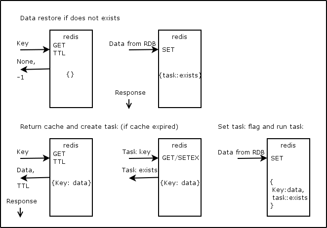 Cache with manual expiration check